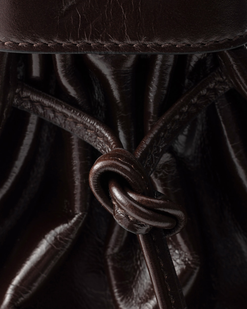 Prada Bonnie Large Leather Handbag - Image 4